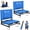 Type 01, variant on Lnow Stadium Seats with Back Support and Cushion, 2 Pack Portable Bleacher Chairs with Storage Bag and Shoulder Strap Grandstand Chairs for Outdoor Camping