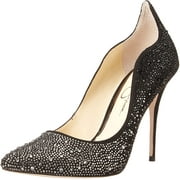 Jessica Simpson Womens Wayva Pump 8 Black/Jetsto