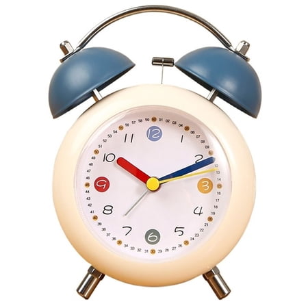Twin Bell Alarm Clock for Heavy Sleepers, Battery Operated Clock with Backlight Twin Bell Alarm Clock for Heavy Sleepers, Battery Operated Clock with Backlight - fec 5 f 590 2 cb