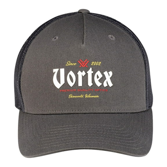 VORTEX Adult Male Founder's Mark Dark Charcoal Cap (225-12-DCH)