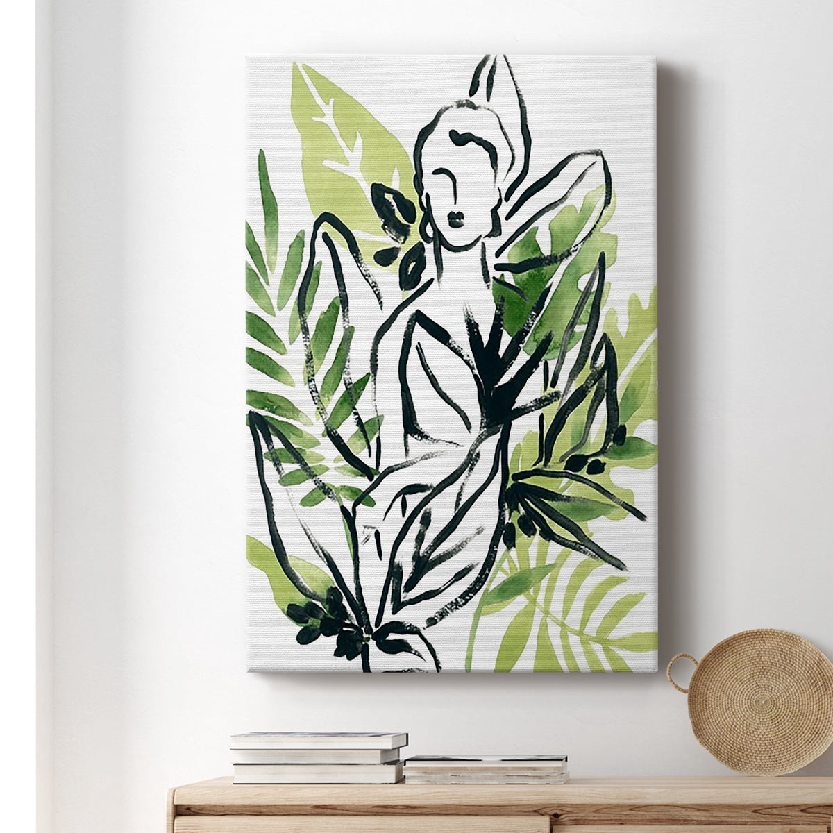 Tropical Sketchbook I Premium Gallery Wrapped Canvas - Ready to Hang