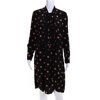 Pre-owned|Tory Burch Womens Printed Ruffle Bow Dress Size 0 13441382