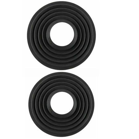 UPC: 0192223156012 | Silicone Lens Hood for 50 to 70mm Diameter Lens  Black – With Silicone Lens Hood for 70-to 90mm Diameter Lens  Black