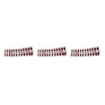thumbnail image 4 of Qarigey 24 piezas de uñas falsas Puntas de uñas artificiales Llamativo parche de uñas rojo Type1 NO1, 4 of 6