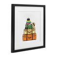 thumbnail image 2 of Stupell Industries Eclectic Travel Suitcases & Camera Black Framed Print Under Glass, 13 x 13, by Amanda Greenwood, 2 of 8