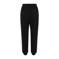 thumbnail image 6 of Women Sweatpants Casual Solid Drawstring Elastic Pants Fleece Sport Long Jogger Sweat Pants With Pockets, 6 of 6