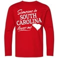 thumbnail image 3 of Inktastic Someone in South Carolina Loves Me Long Sleeve Youth T-Shirt, 3 of 5