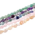 thumbnail image 5 of Cuentas de piedras preciosas naturales de 6-8 mm, cuentas de joyería sueltas irregulares para hacer pulseras, 5 of 5