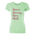 thumbnail image 2 of Wild Bobby Mama Mommy Mom Bruh Women Slim Fit Junior Tee, 2 of 6