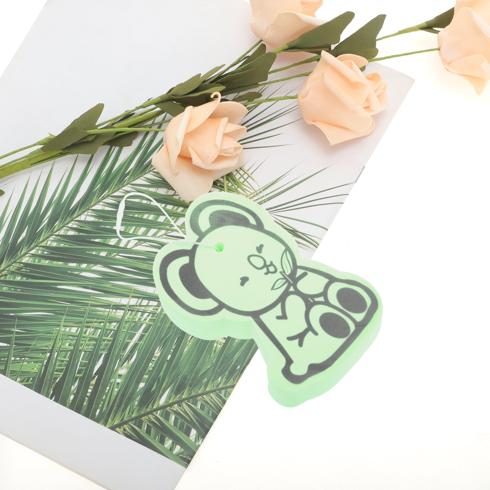 Unique Bargains Cartoon Bath Brush Body Scrubber 4.53"x2.76"x1.1" Green