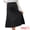 Black, variant on DARING DIVA Women's Pleated Skirt High Waist Pregnancy Midi A Line Work Skirts S Black