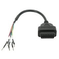 thumbnail image 4 of OBD2 Female Connector Cable, Durable High Reliability Impact Resistant Stable Performance Diagnostic Extension Pigtail Cord  for Car, 4 of 7