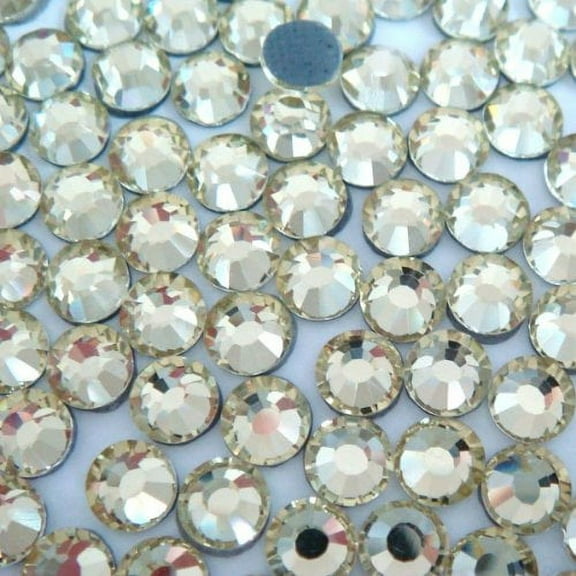 New ThreadNanny Czech Quality 10gross (1440pcs) Hotfix Rhinestones Crystals - 4mm/16ss, Clear Color