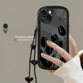 thumbnail image 4 of Compatible Con Samsung A13 A12 A03S A53 A33 A73 A33 A52 A51 A22 A23 A11 A10 A50 A50S A30 A32 Black Tulips Funda Para Teléfono A Prueba De Golpes Len Protección Silicona Negro Protectora, 4 of 4