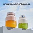 thumbnail image 3 of Vaso de Jugo Eléctrico Portátil de Doble Uso de 500 Ml, Gran Capacidad con Dos Tapas para Uso en Casa y Deportes Al Aire Libre, Recargable por USB A, 3 of 5