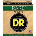 thumbnail image 1 of RPML-11 RARE Phosphor Bronze Acoustic Guitar Strings: Custom Light 1150, silver, 1 of 2