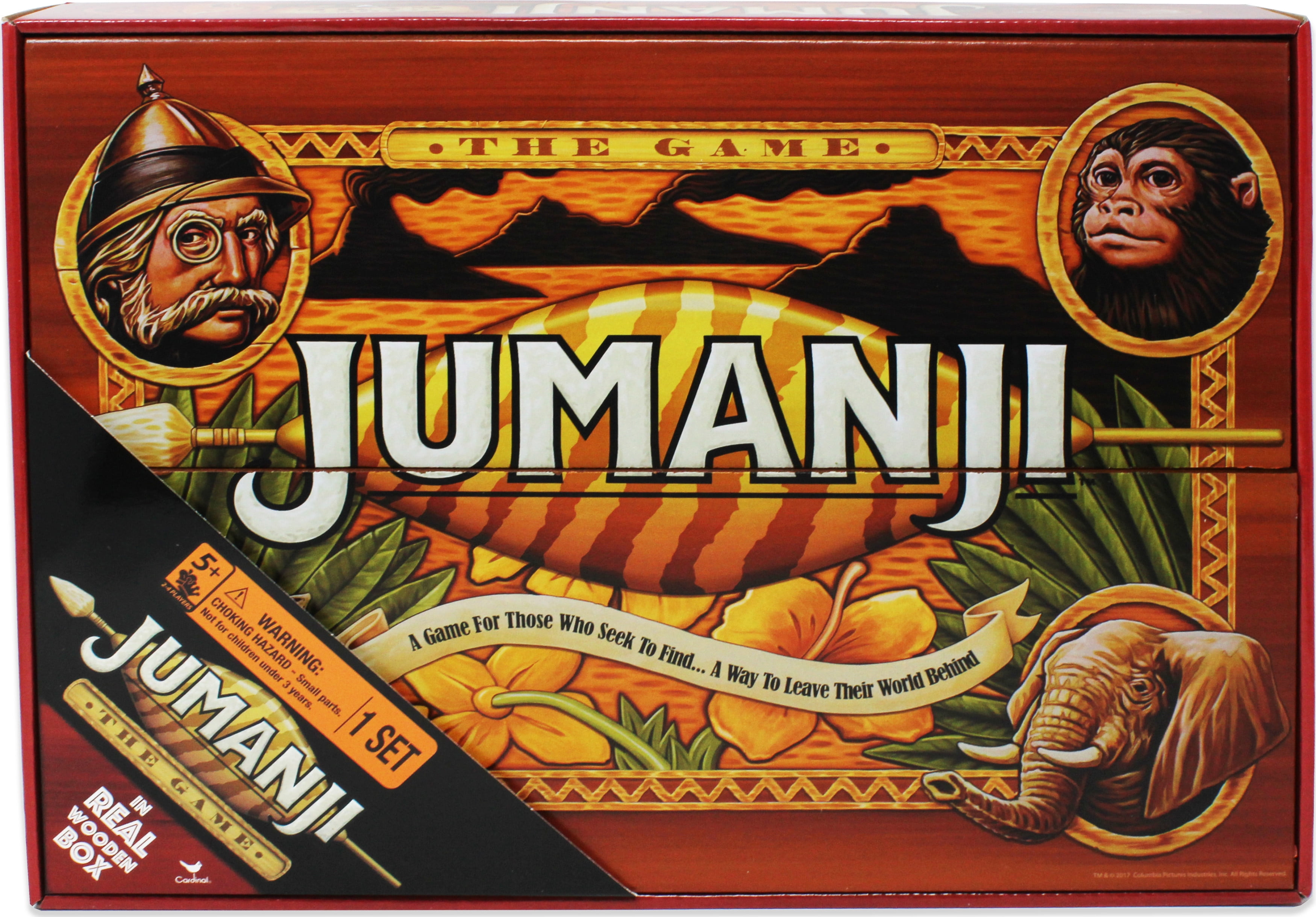 Jumanji The Game In Real Wooden Box Toys & Hobbies Games La2669212