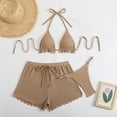 thumbnail image 4 of Swimsuit Bottoms High Waisted One Piece Skirted Swimsuits for Women Summer Swimsuit Outfits High Waist 2 Piece Swimsuits Swimsuit Sale 9.99 Women, 4 of 6