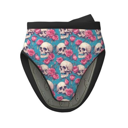 

Vsdgher happy Skull rose Non-Slip Mini Oven Mitt Set Short Oven Mitts for Baking Grilling Barbecue Microwave 5.9 x5.9 in