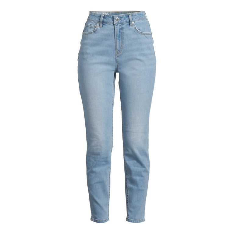 No Boundaries High Rise Skinny Jeans, 28.5” Inseam, 1 or 2-Pack, Women’s and Women's Plus No Boundaries High Rise Skinny Jeans, 28.5” Inseam, 1 or 2-Pack, Women’s and Women's Plus