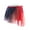 Black to red, variant on Yokua Girls Ballet Wrap Skirts Chiffon Wrap Dance Skirt Women Skate Wrap Scarf Skirt