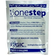 Onestep No Rinse Cleanser 2.5oz Pack One Step Environmentally Friendly Sanitizer No Rinse No Chlorine No Film Homebrew