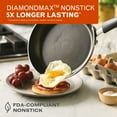 thumbnail image 3 of Farberware Easy Clean 8 Inch Nonstick Frying Pan / Skillet, Dishwasher Safe, Champagne, 3 of 12