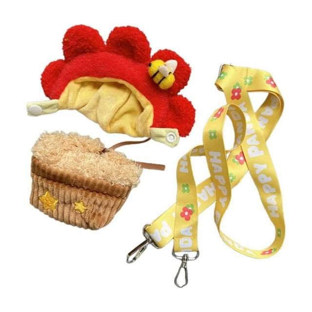 Bolsa de ropa de muñeca de felpa para niña Hugo