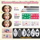 thumbnail image 4 of Kit de pintura facial Janolia Rainbow Split Cake 26 colores, 4 of 7