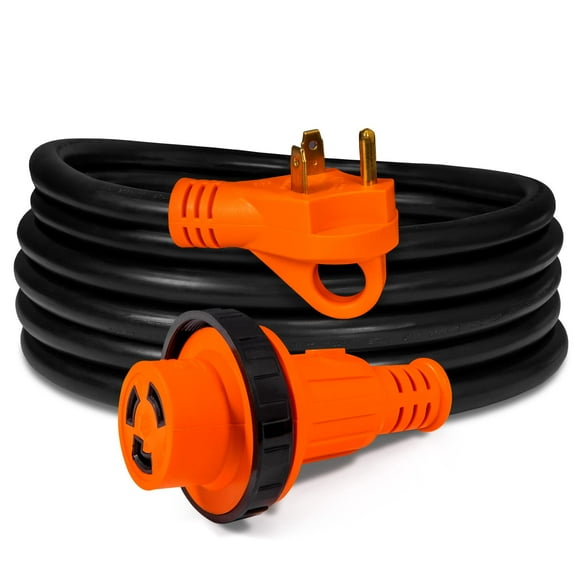 Cable de Extensión de Energía para RV True Mods 15 pies 30A 125V ETL