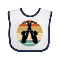 Inktastic Saxophone Music Vintage Band Boys or Girls Baby Bib