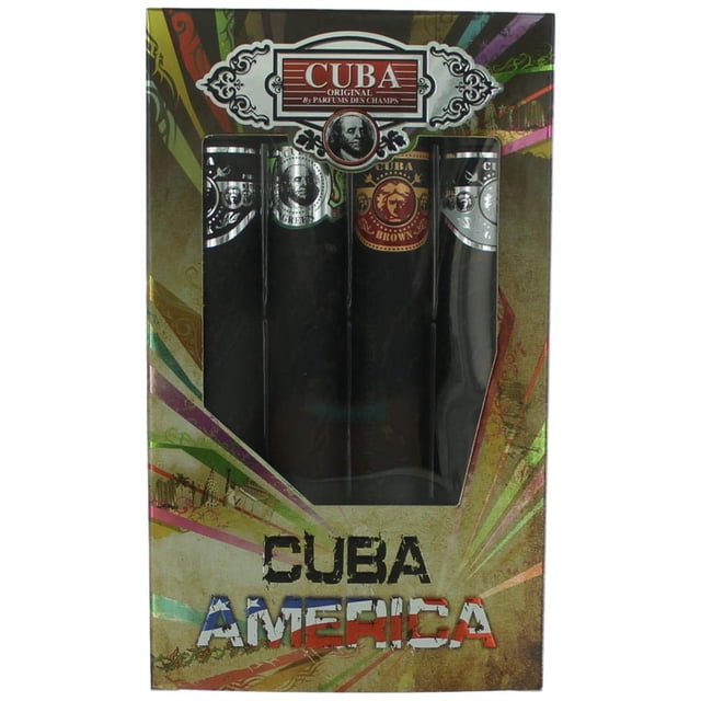 Set de regalo de perfume Cuba Collection para hombre Eau De Toilette 35 ml