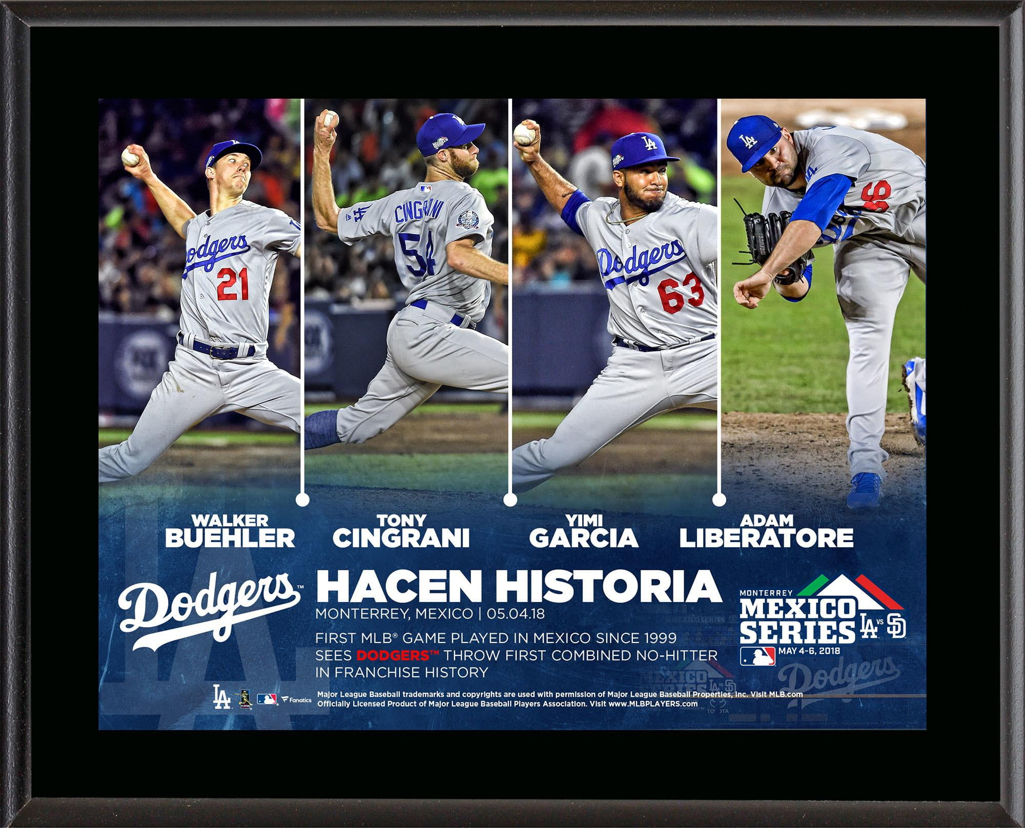 Los Angeles Dodgers 10 5 X 13 First Combined No Hitter In