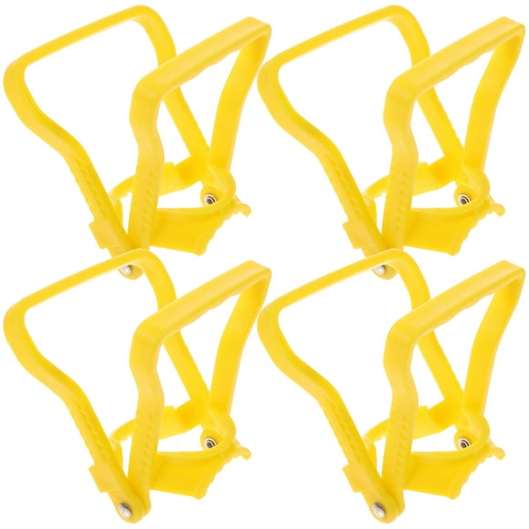 WORGEOUS 4 piezas Gallon Manijas de botella de agua Botella LIBTER DE LIBETADOR LIJA BOTELLA CON MANEJOS