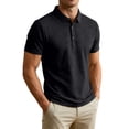 thumbnail image 2 of JOANKDMI Jacquard Shirts for Men Short Sleeve Casual Golf Tops Subtle Pattern Lightweight Breathable Athletic Tennis Shirt Classic Fit Summer Activewear, M-4XL, 2 of 7