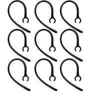 Small Clamp Universal Bluetooth Ear Hook Loop Clip Replacement - Set of 9 Clear Small Clamp Universal Bluetooth Ear Hook Loop Clip Replacement - Set of 9 Clear