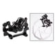 thumbnail image 5 of Pinzas de de mecánicas de Universal de aleación de aluminio sólido accesorios de componentes de pinza de trasero delantero , Negro R160/ Negro R160 DYNWAVEMX Pinza de freno de disco de bicicleta, 5 of 8