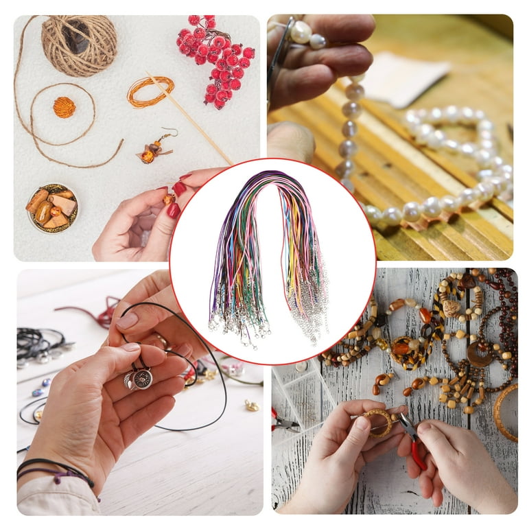 Necklace string with clasp best sale