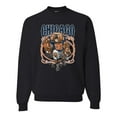 thumbnail image 1 of Wild Bobby, Chicago Fan | CHI Fantasy Football ,Sports, Unisex Crewneck Graphic Sweatshirt, Black, Small, 1 of 4