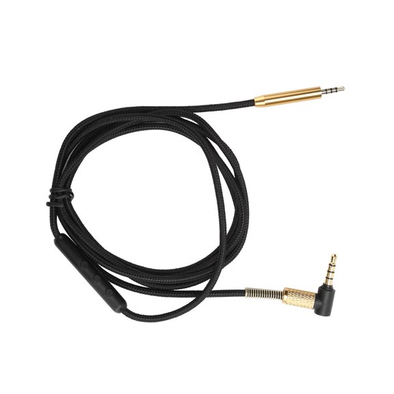 Cable de audio de 3.5 mm DE 2.5 mm A 3.5 mm de cable de cable de auricular para Y40 Y50 Y45 Negro