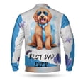 thumbnail image 2 of Happy Father's Day Best Goldendoodle Cool Dad Ever All Over Print 3D Baseball Jacket Doodle Dog Lover Gifts Idea Bomber Jacket Softball - 12007, 2 of 6