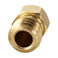 thumbnail image 3 of 3D Printer Nozzle Brass Extrude Head Mini printer nozzle Portable Brass Nozzle Firm Printer Thread, 1.0mm/3mm, 3 of 9