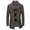 Solid Color, variant on EGNMCR Jackets for Men Men's Winter Coat Long Wool Coat Business Coat With Stand-Up Collar Men's Winter