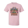 thumbnail image 2 of Wild Bobby, Southern By Birth Christian By Choice Inspirational/Christian Men's Graphic T-Shirt, Light Pink, 2XL, 2 of 3