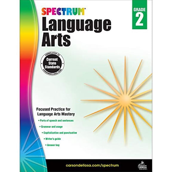 Pre-Owned Spectrum Language Arts, Grade 2 Paperback
