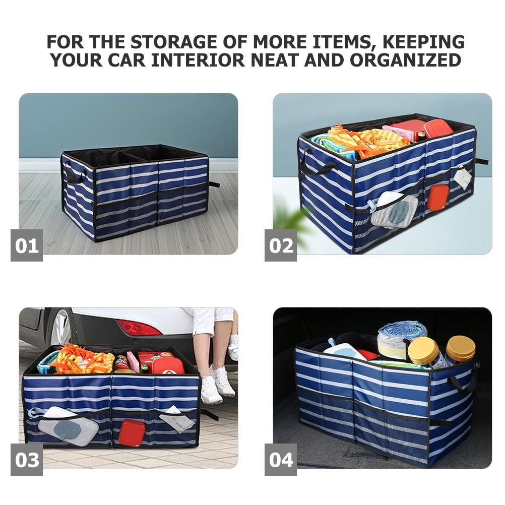 AURARMLET Car Trunk Accessories Oxford Cloth Rectangular 1Pack for SUV Storage