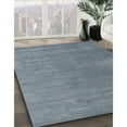 thumbnail image 2 of Ahgly Company Indoor Round Contemporary Light Slate Gray Area Rugs, 7' Round, 2 of 6