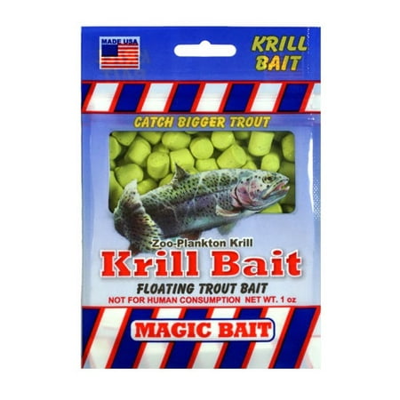 Magic Bait S-141 Krill Trout Bait Chartreuse 1oz Fishing Tackle