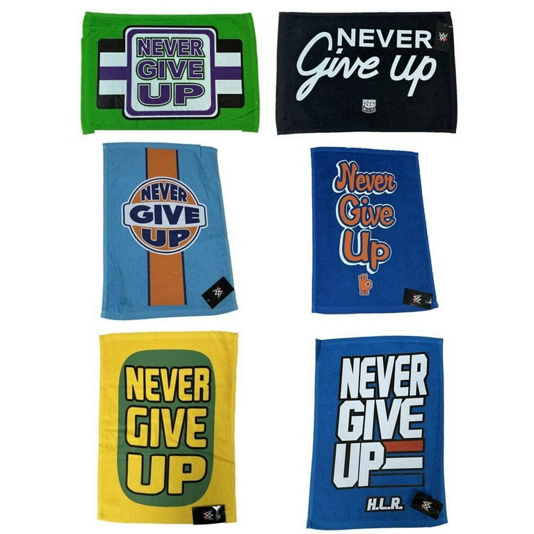 John Cena Rally Towel Light Blue/Orange - Walmart.com