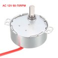 thumbnail image 5 of Uxcell Synchronous Gear Motor AC 12V 60-70RPM 50-60Hz CCW/CW 4W for Electric Fan, 5 of 5
